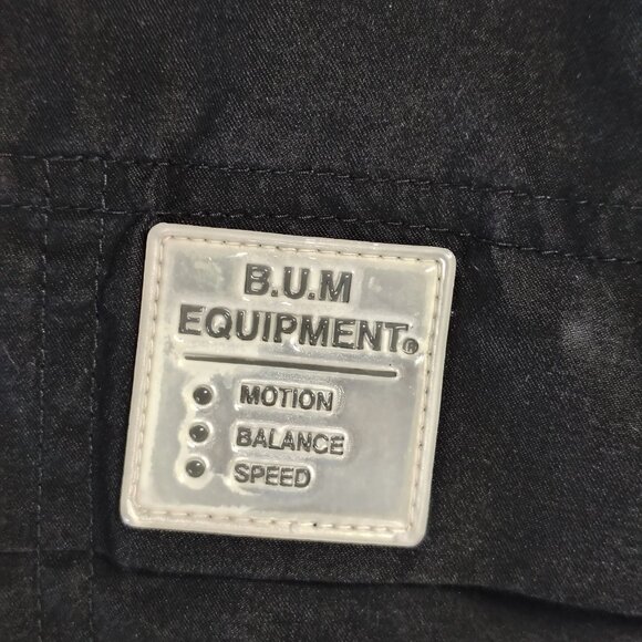 VINTAGE BUM Equipment Womens Black Pullover Vest Reflective Size Large - Picture 3 of 12